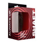 Shaft - Model B 4.3 Inch Liquid Silicone Bullet  Vibrator - Mahogany - Image 2