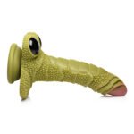 Swamp Monster Green Scaly Silicone Dildo - Image 4