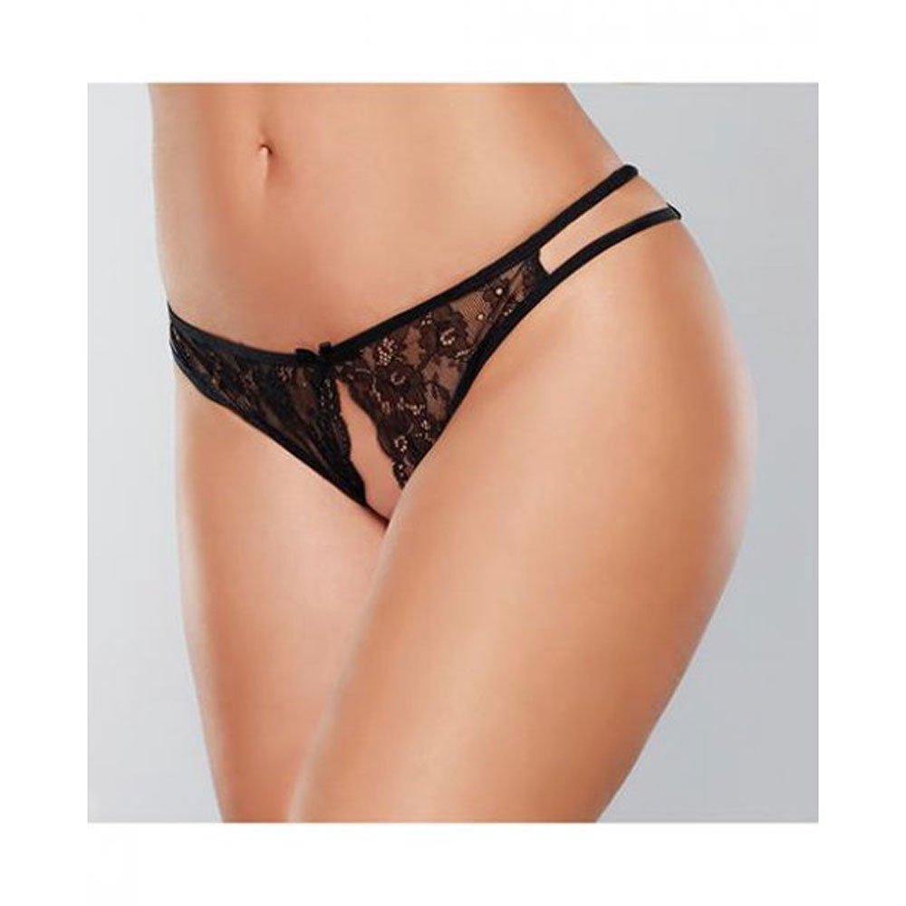 Adore Lovesick Panty - One Size - Black image 0 Adore Lovesick Panty - One Size - Black - Image 1