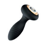 Goddess Diamond Vibrating Plug - Black - Image 2