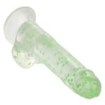Naughty Bits I Leaf Dick Glow-in-the-Dark Weed Leaf Dildo - Glow in the Dark - Image 8
