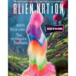 Alien Nation Lick of the Lair Silicone Glow in the Dark Creature Dildo - Multicolor
