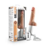 Dr. Skin Silicone - Dr. Hammer - 7 Inch Thrusting Dildo With Handle - Beige - Image 10