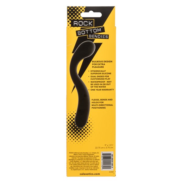 Rock Bottom Bendies Bendy Pleasure Probe - Black image 0 Rock Bottom Bendies Bendy Pleasure Probe - Black - Image 1