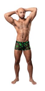 Hazy Dayz - Pouch Short - Large - Pot Leaf - Image 3