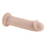 7 Inch Girthy Vibrating Dong - Light - Image 3