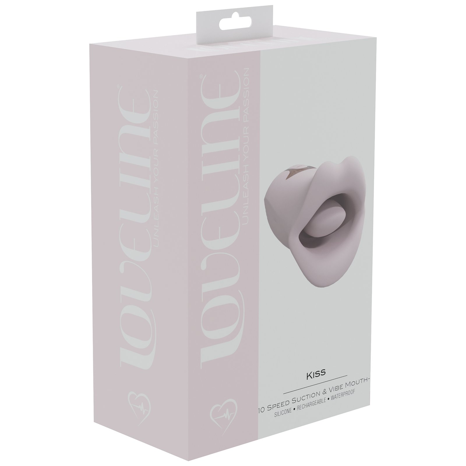 Kiss - Suction and Vibrating Mouth - Pink image 0 Kiss - Suction and Vibrating Mouth - Pink - Image 1