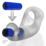 Buzzfuck Taint Vibe-Sling - Clear Ice - Image 4