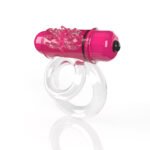 Screaming O 4b - Double O Super Powered Vibrating Double Ring - Strawberry - Image 3