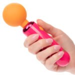 Naughty Bits Home Cumming Queen Vibrating Wand - Orange/pink - Image 5