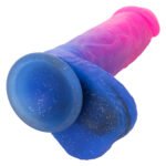 Naughty Bits Ombre Hombre XL Vibrating Dildo - - Pink/purple - Image 9