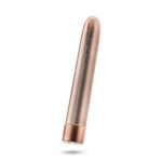 The Collection - Lattice - 7 Inch Rechargeable Vibe - Rose Gold - Image 5