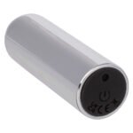 10 Function Rechargeable Bullet - Silver - Image 2