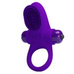 Pretty Love Vibrating Cock Ring II - Purple - Image 7
