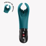 Manta Vibrating Masturbator - Bottle Green - Image 7