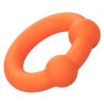 Alpha Liquid Silicone Dual Ball Ring - Orange Orange - Image 9