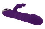 Playboy Pleasure - Hop to It - Rabbit Vibrator - Dark Purple - Image 5