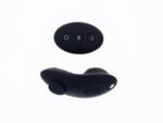 Hidden Pocket Strap on With Remote Control Vibrator - Black - Image 8