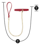 Temptasia Ardor - Collar and Leash - Red - Image 3