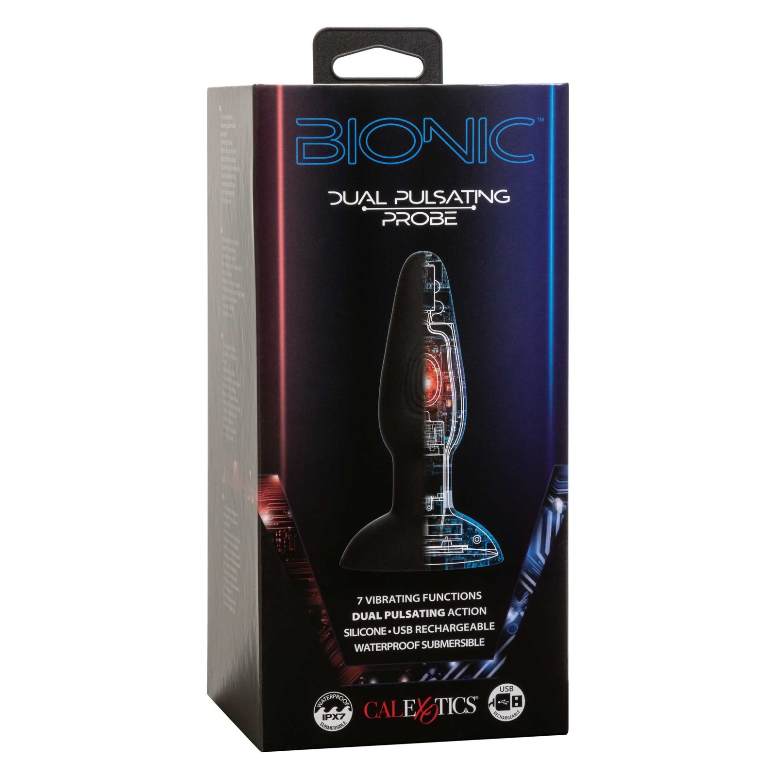 Bionic Dual Pulsating Probe - Black image 0 Bionic Dual Pulsating Probe - Black - Image 1