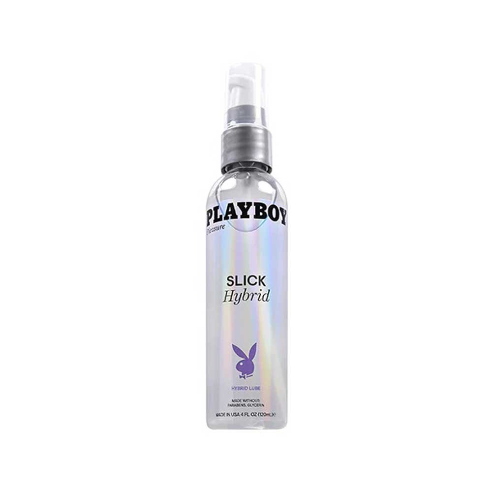 Playboy Pleasure - Slick Hybrid Lubricant 4 Oz image 0 Playboy Pleasure - Slick Hybrid Lubricant 4 Oz - Image 1