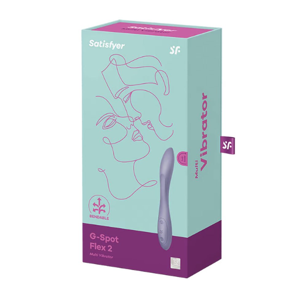 Satisfyer G-Spot Flex 2 - Multi Vibrator - Dark Violet image 0 Satisfyer G-Spot Flex 2 - Multi Vibrator - Dark Violet - Image 1