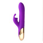 Karlin USB Rechargeable 10-Function Rabbit Vibrator - Purple - Image 6