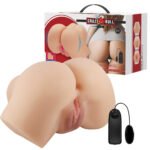 Hailey Realistic Vagina and Ass Vibrator - Light - Image 8