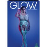 Timelapse Bodystocking - Queen - White/blue