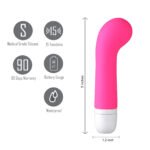Ava Silicone Mini G-Spot Vibe - Pink - Image 2