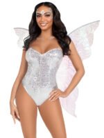 Strapless Fairy Wings - Os - Clear - Image 2