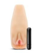 Enlust Sabrina Male Masturbator With Bullet Vibrator - Beige - Image 3