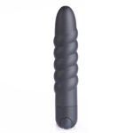 Lola 10 Function Vibrating Twisty Bullet - Black - Image 4