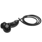 Guzzler Realistic Penis Sheath With Tube - Black - Image 6