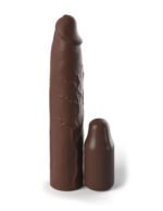 Fantasy X-Tensions Elite 9 Inch Sleeve With 3 Inch Plug - Brown - Image 2