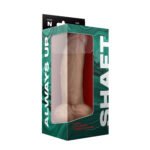 Shaft - Model N 9.5 Inch Liquid Silicone Dong With Balls - Pine - Image 2
