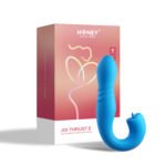 Joi Thrust 2 - App Controlled Thrusting G-Spot Vibrator - Blue - Image 2