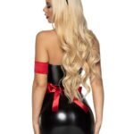 Naughty Nurse Costume - Medium - Black/red