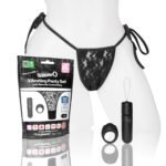 Screaming O 4t - Vibrating Panty Set With Remote Control Ring - Black - Image 5