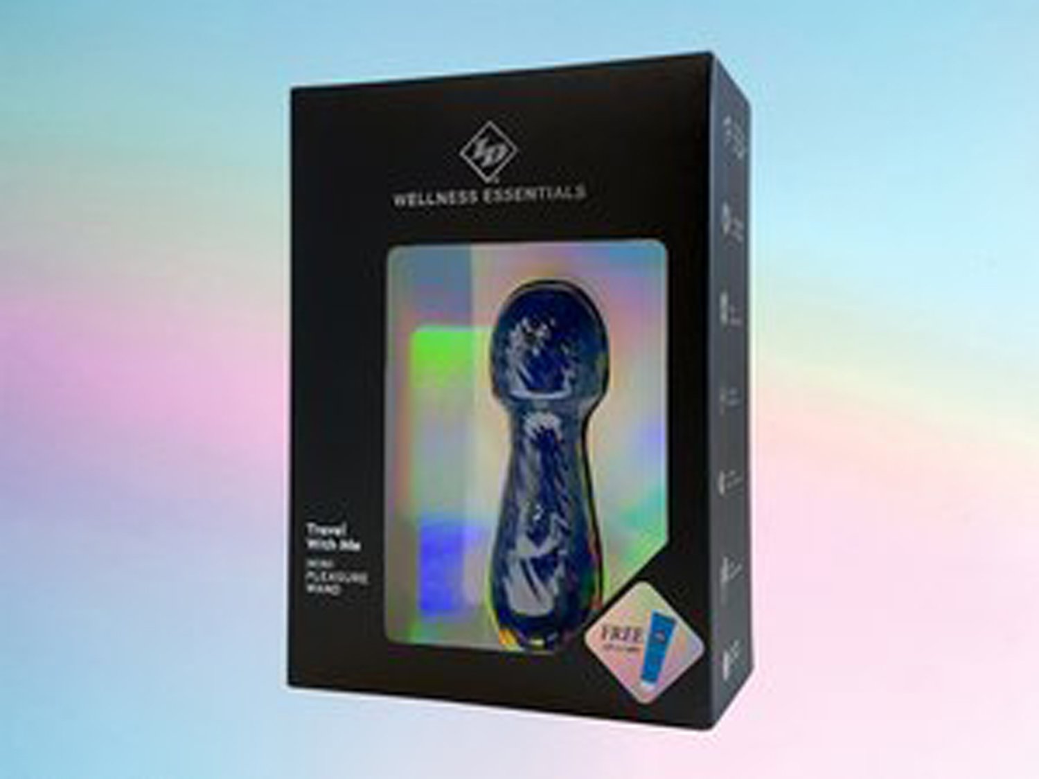 Travel With Me Mini Pleasure Wand - Blue image 0 Travel With Me Mini Pleasure Wand - Blue - Image 1