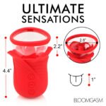 Lily Lover Sucking and Vibrating Clitoral Stimulator- Red - Image 7