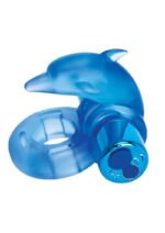Bodywand Rechargeable Dancing Dolphin Ring - Blue - Image 2