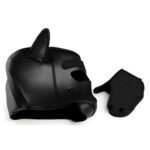 Spike Neoprene Puppy Hood - Black - Image 6