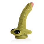 Swamp Monster Green Scaly Silicone Dildo - Image 7