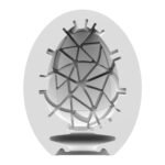 Satisfyer Masturbator Egg - Crunchy - Orange - Image 3