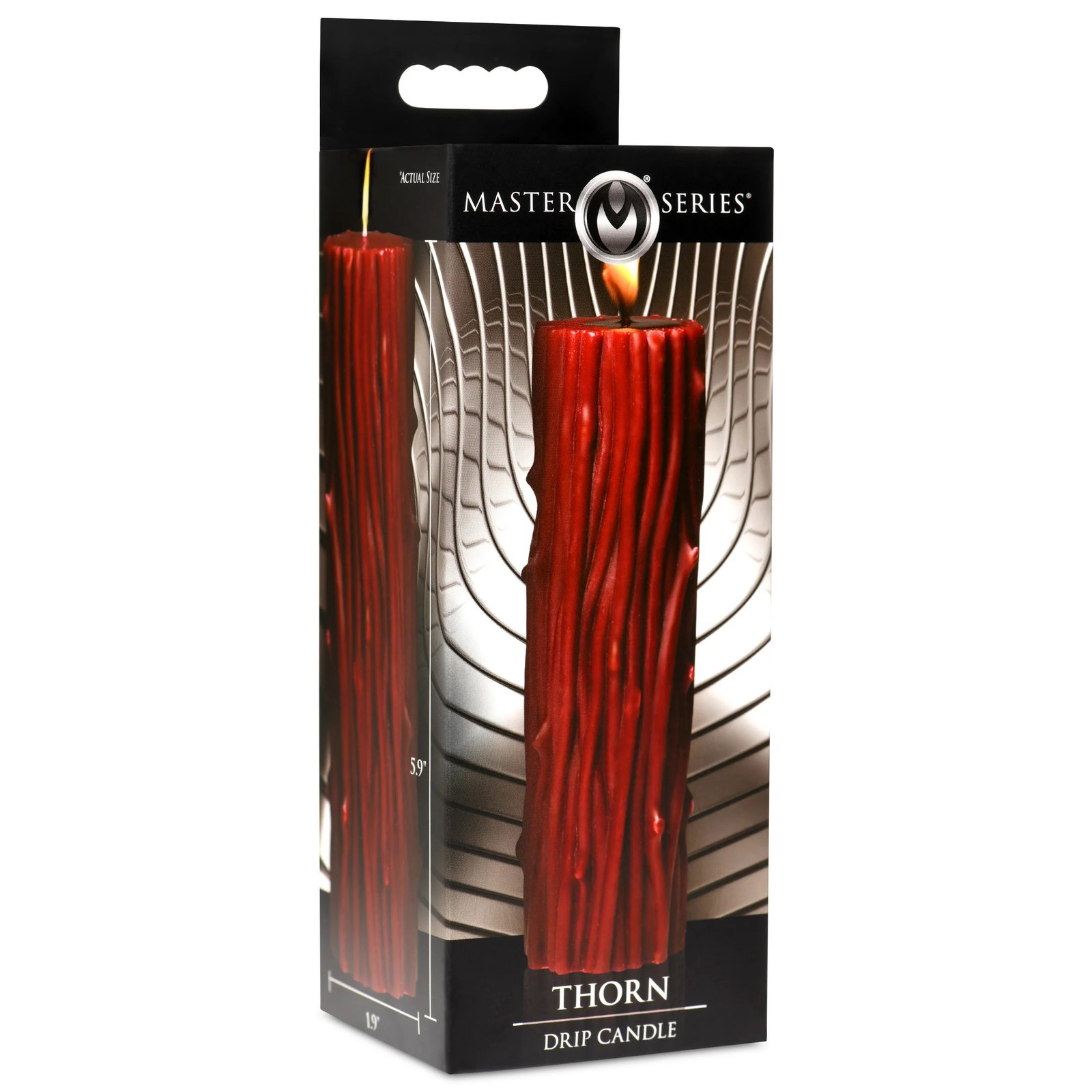 Thorn Drip Candle - Red image 0 Thorn Drip Candle - Red - Image 1