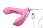 Flickers G-Flick Flicking G-Spot Vibrator With Remote - Pink - Image 5