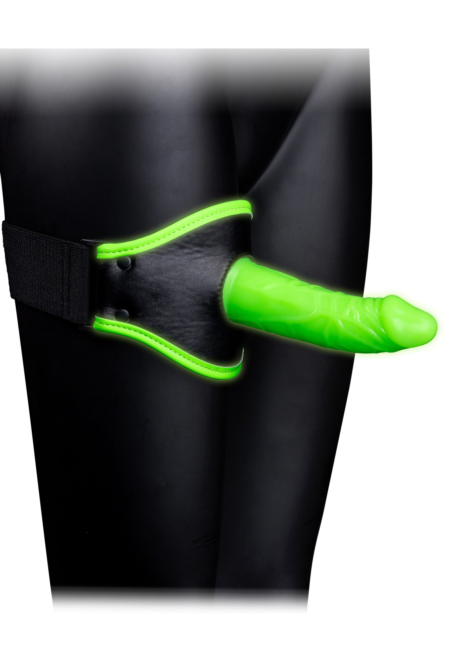 Thigh Strap-on With Silicone Dildo 5.7 Inch - Glow in the Dark image 0 Thigh Strap-on With Silicone Dildo 5.7 Inch - Glow in the Dark - Image 1