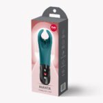 Manta Vibrating Masturbator - Bottle Green