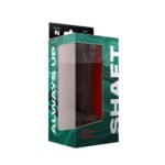 Shaft - Model N 8.5 Inch Liquid Silicone Dong With Balls - Mahogany - Image 2